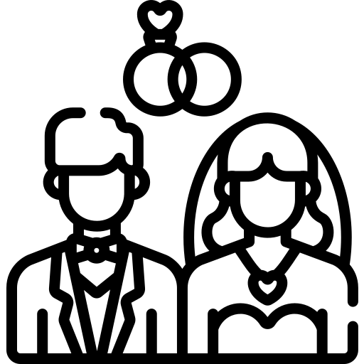 זוג נשואים טריים